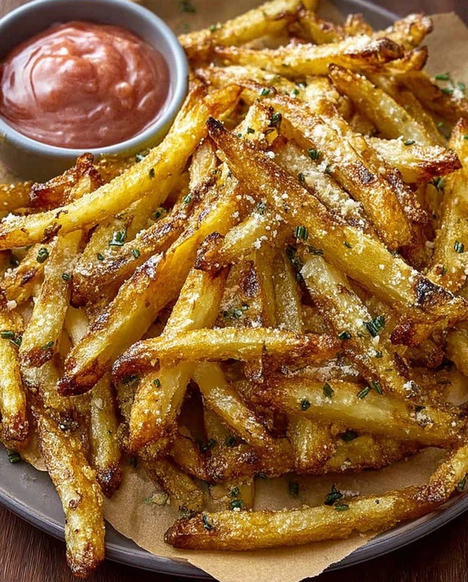 AIR FRYER GARLIC PARMESAN FRENCH FRIES image 2