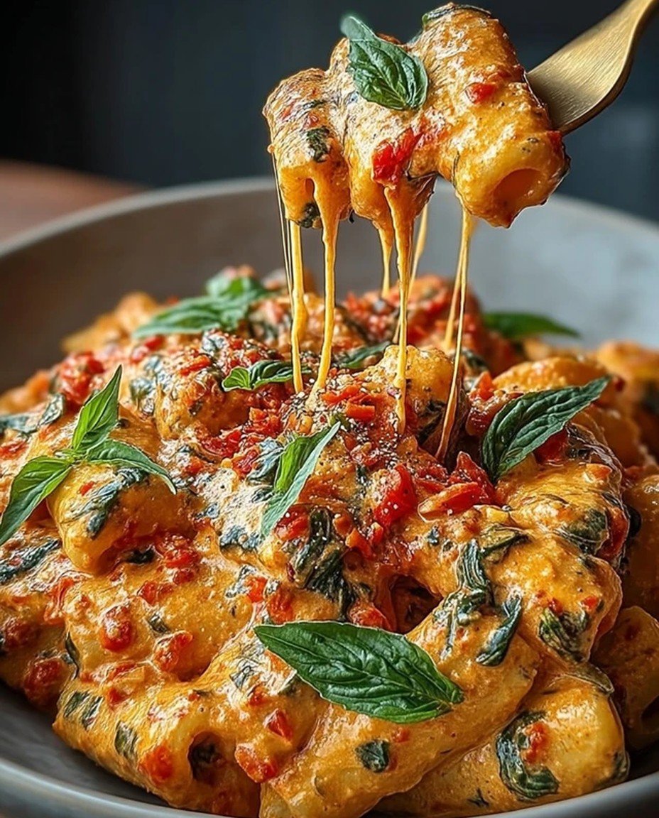 Amazing Creamy Tomato Garlic Pasta for Delicious Comfort - WorldlyPlate image 2