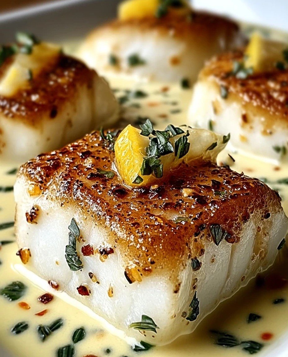 Baked Cod in Coconut Lemon Cream Sauce | Easy Weeknight Dinner image 2