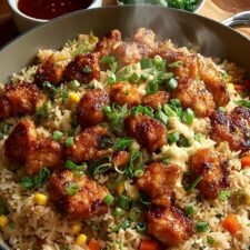 Bang Bang Chicken Fried Rice Recipe is a must-try dish!