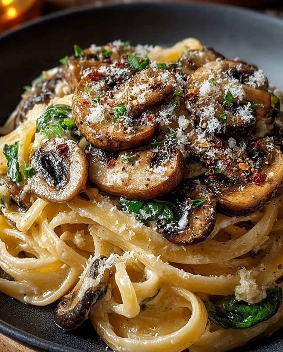Caramelized Leek and Mushroom Gruyere Pasta – A Cozy  Gourmet Dish image 2