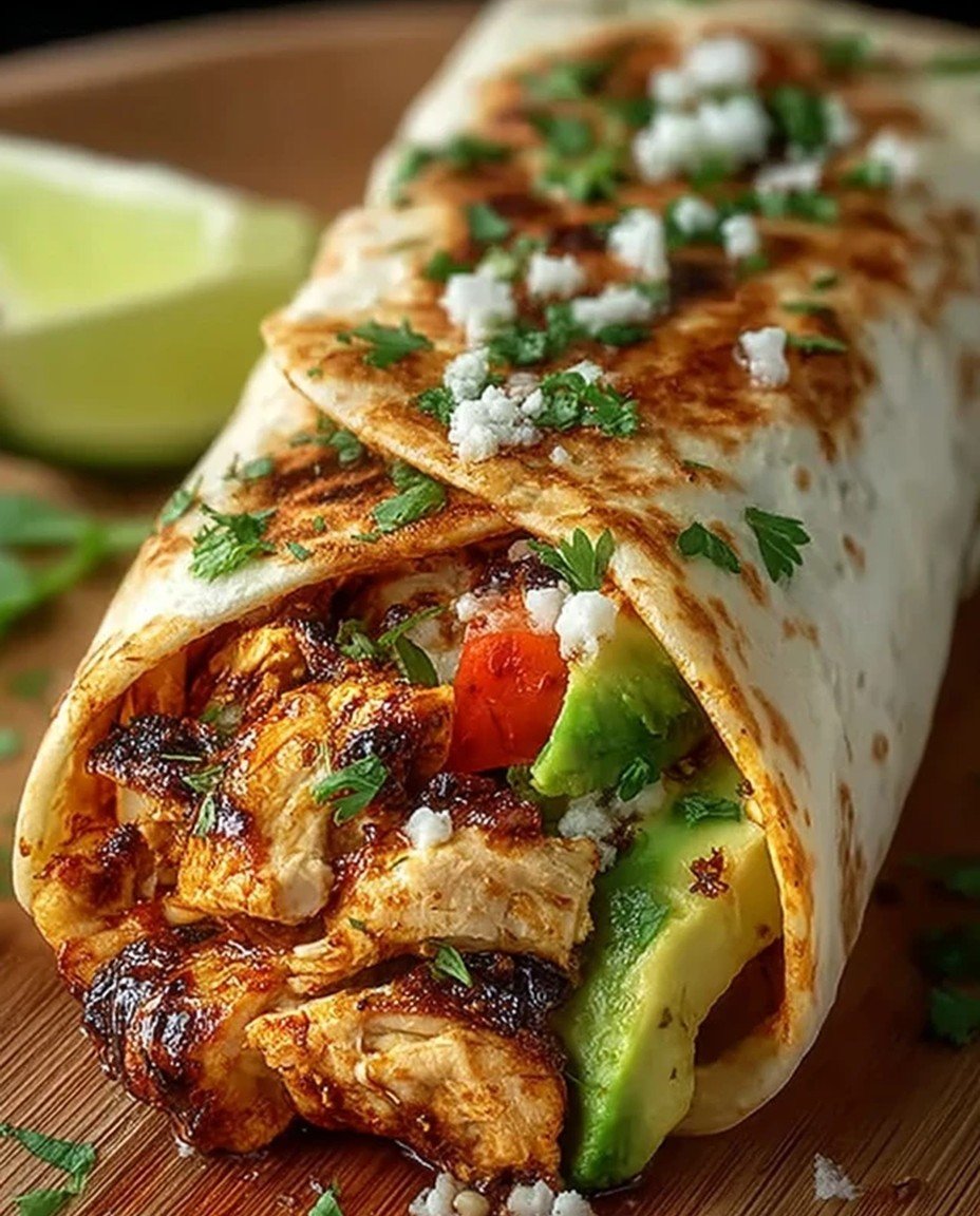 Chicken Avocado Wrap Recipe image 2