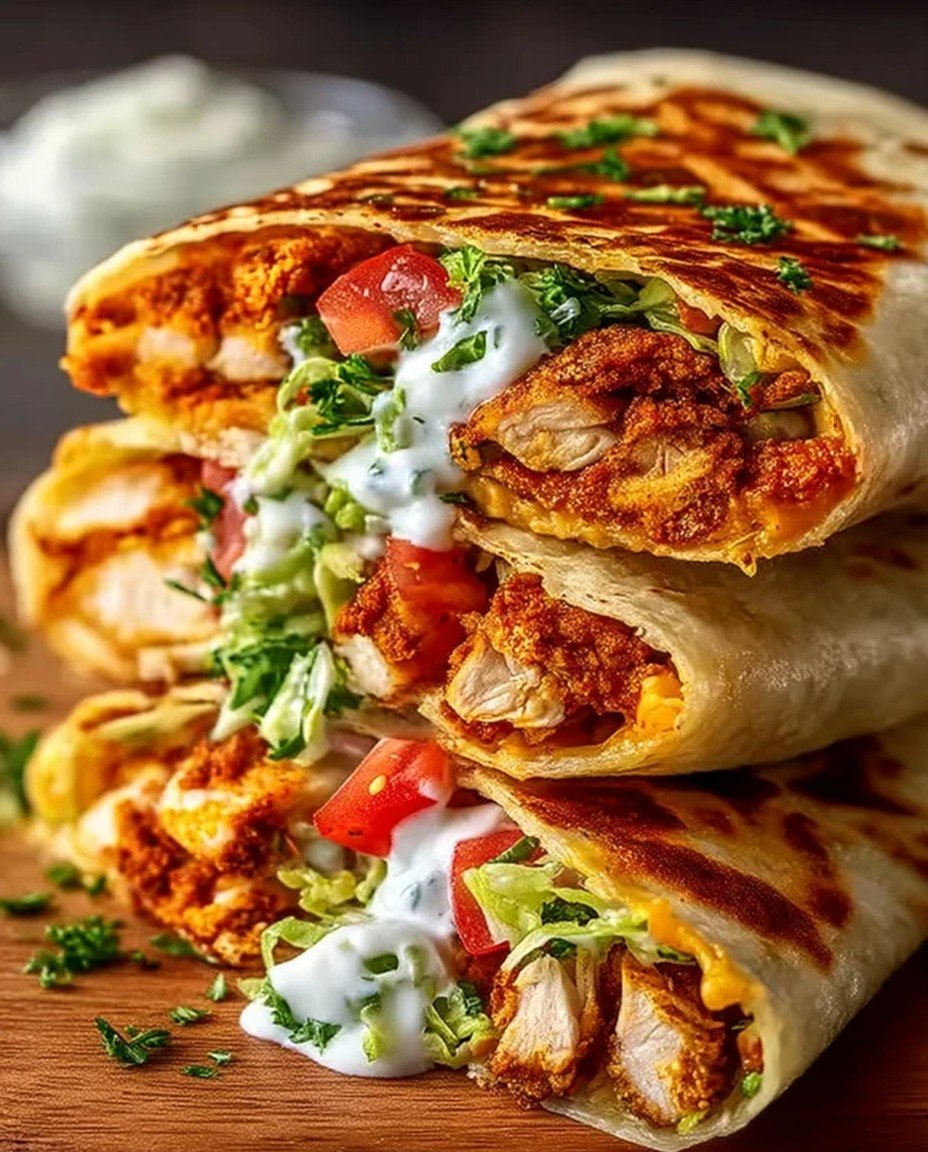 Chicken Crunch Wrap – Better Than Takeout! image 2