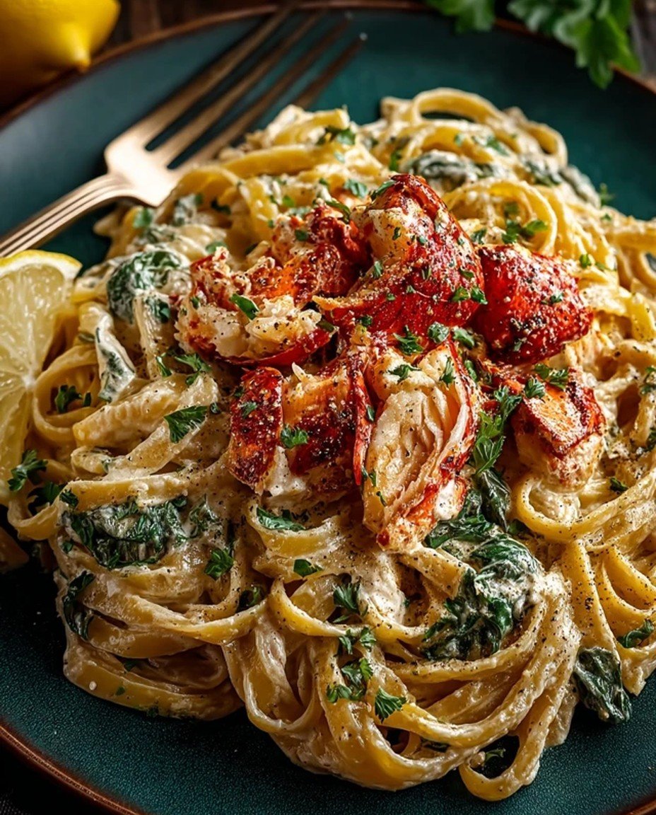 Creamy Tuscan Lobster Pasta – Rich  Velvety  and Indulgent image 2