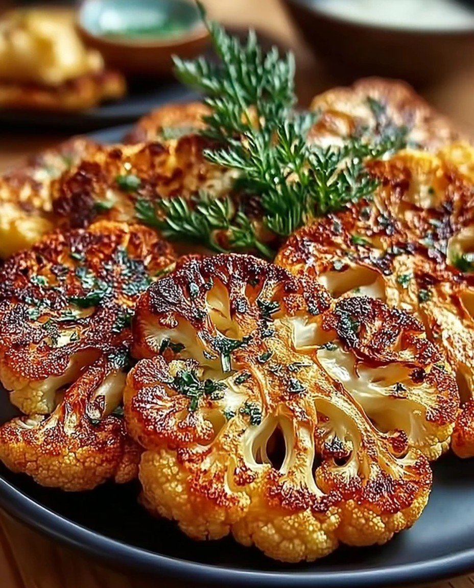 Crispy Baked Cauliflower Steaks image 2