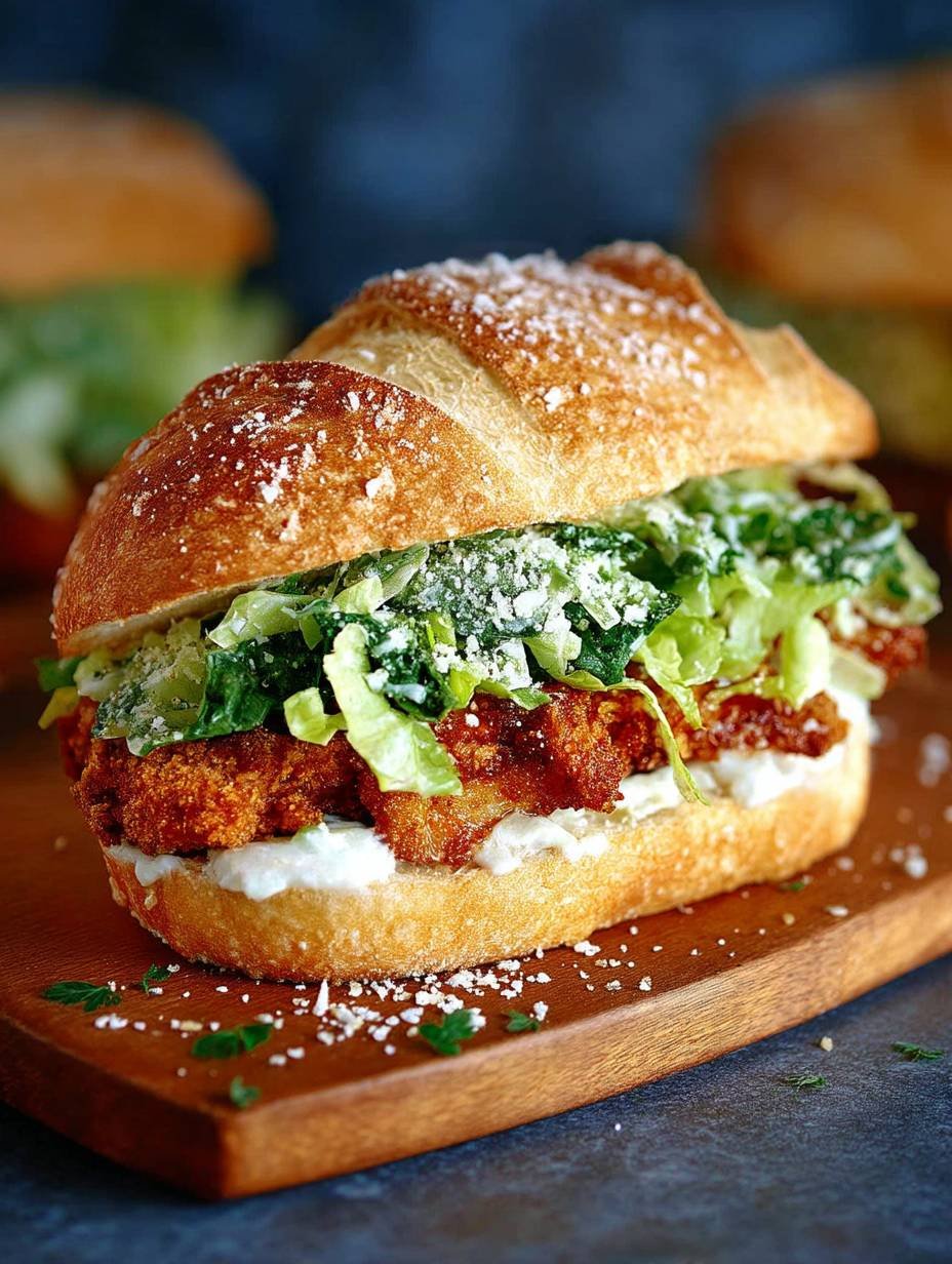 Crispy Chicken Caesar Sandwich image 2