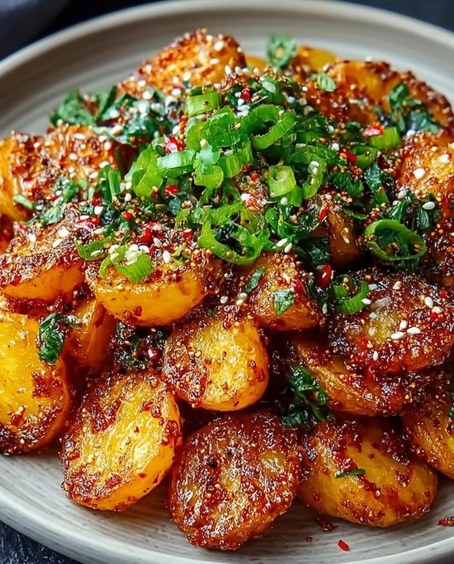 Crispy Korean Potato Dish | Healthy Vegetable Side for Lunar New Year image 2