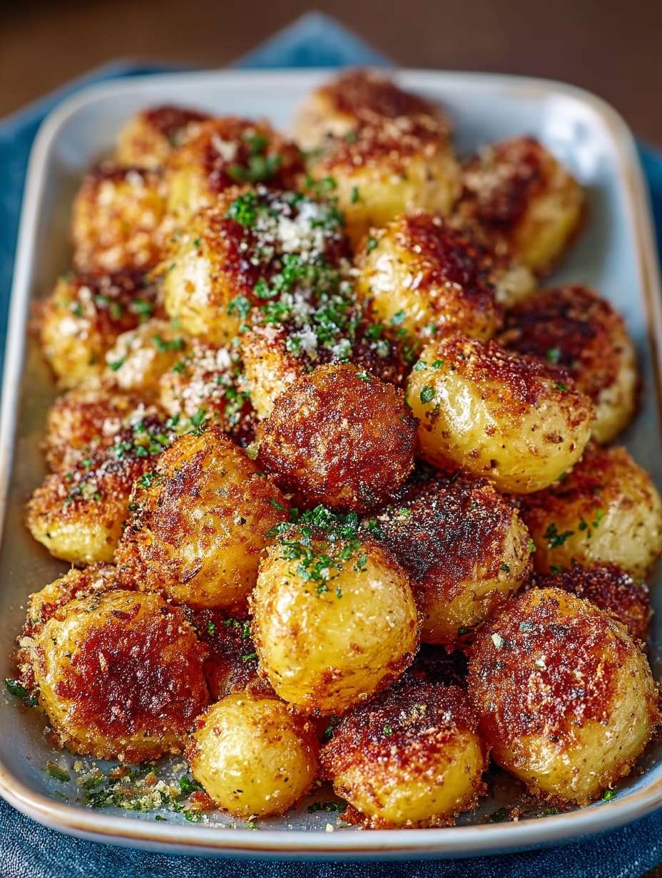 Crispy Parmesan Crusted Baby Potatoes: The Perfect Side Dish image 2