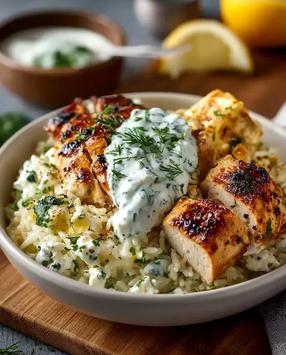 Dump-and-Bake Chicken Tzatziki Casserole image 2