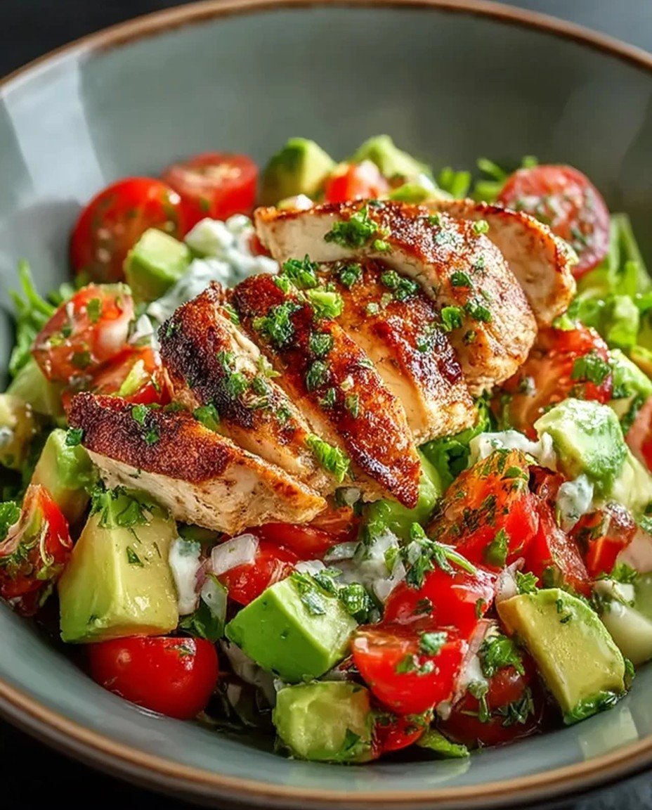 Healthy Avocado Chicken Salad image 2