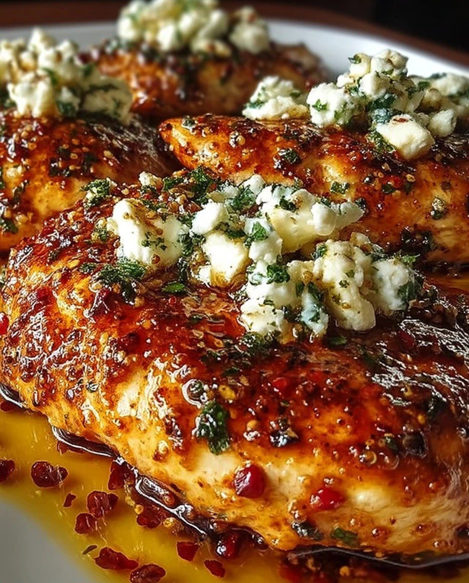Hot Honey Feta Chicken image 2