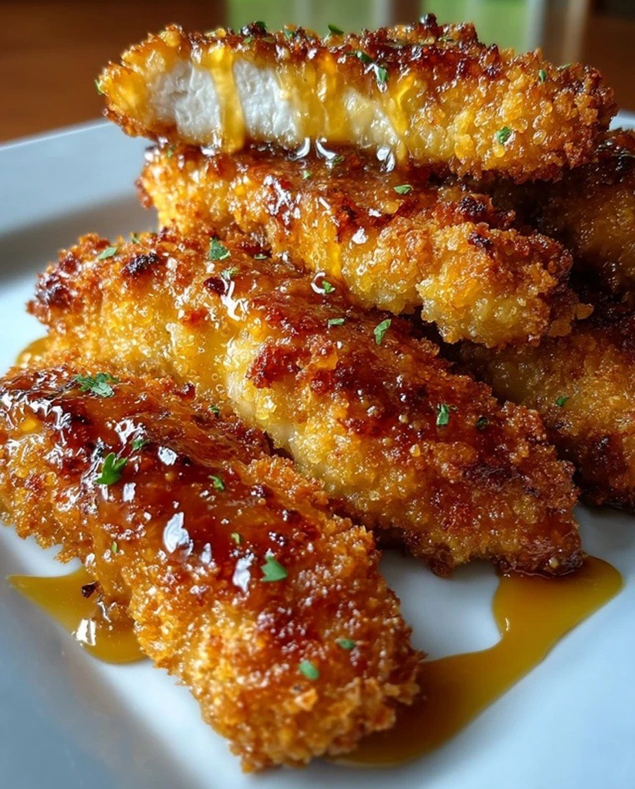 Irresistible Air Fryer Honey Butter Garlic Chicken Tenders in 30 image 2