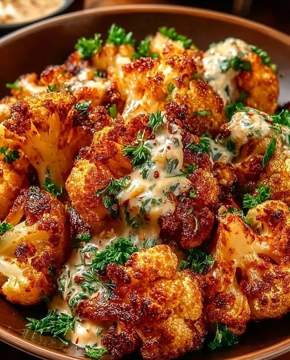 Moroccan Cauliflower with Tahini-Honey image 2