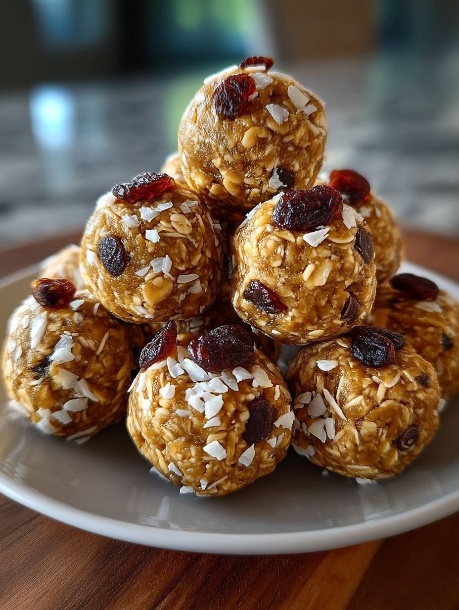 No-Bake Peanut Butter Energy Bites image 2