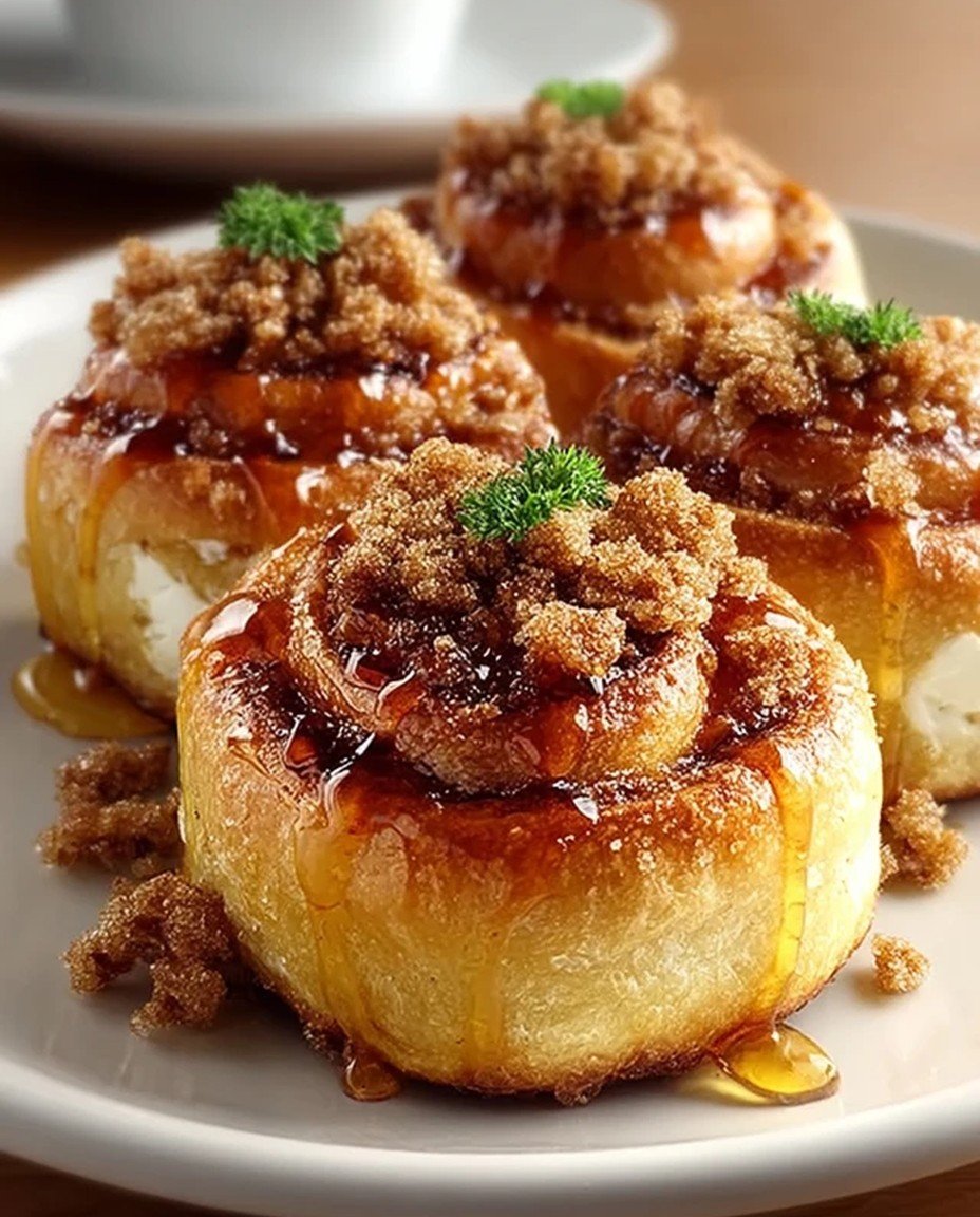 Oven Fried Feta Rolls with Chili Honey image 2