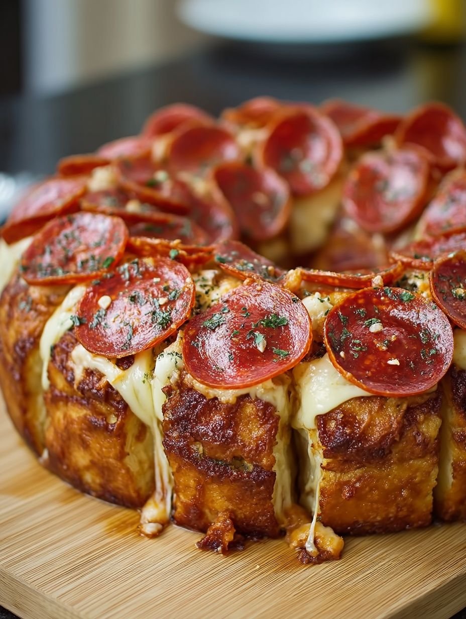 Pepperoni Pizza Monkey Bread image 2