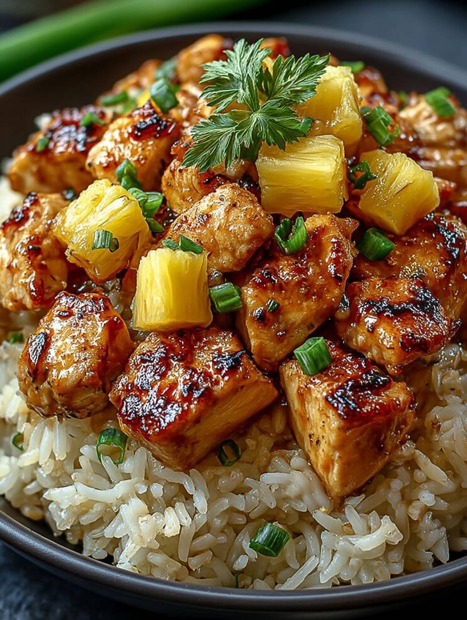 Pineapple Chicken and Rice image 2