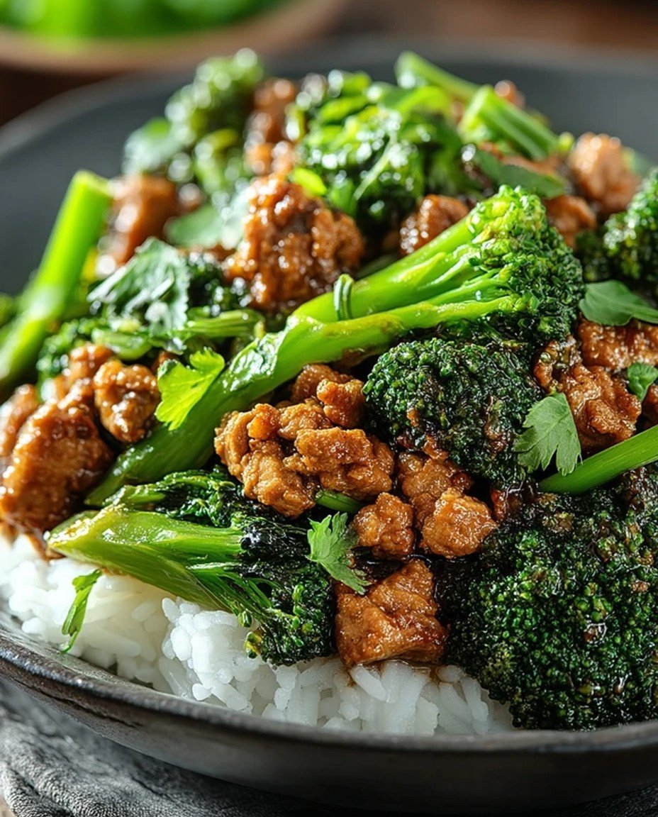 Quick Ground Chicken & Broccoli Stir Fry Meal image 2