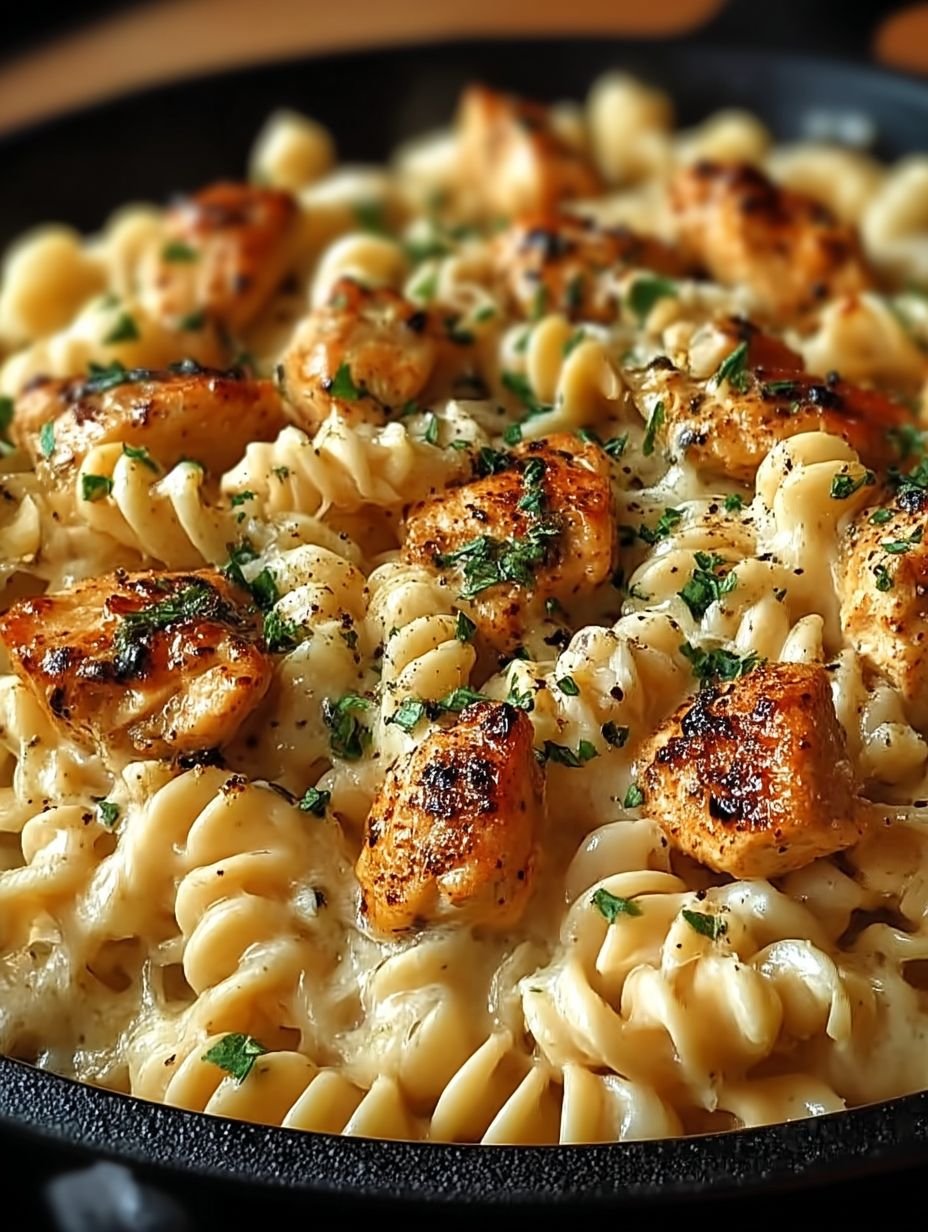 Quick and Delicious Cajun Chicken and Cheesy Rotini Skillet: Your Perfect One-Pan Dinner Solution image 2