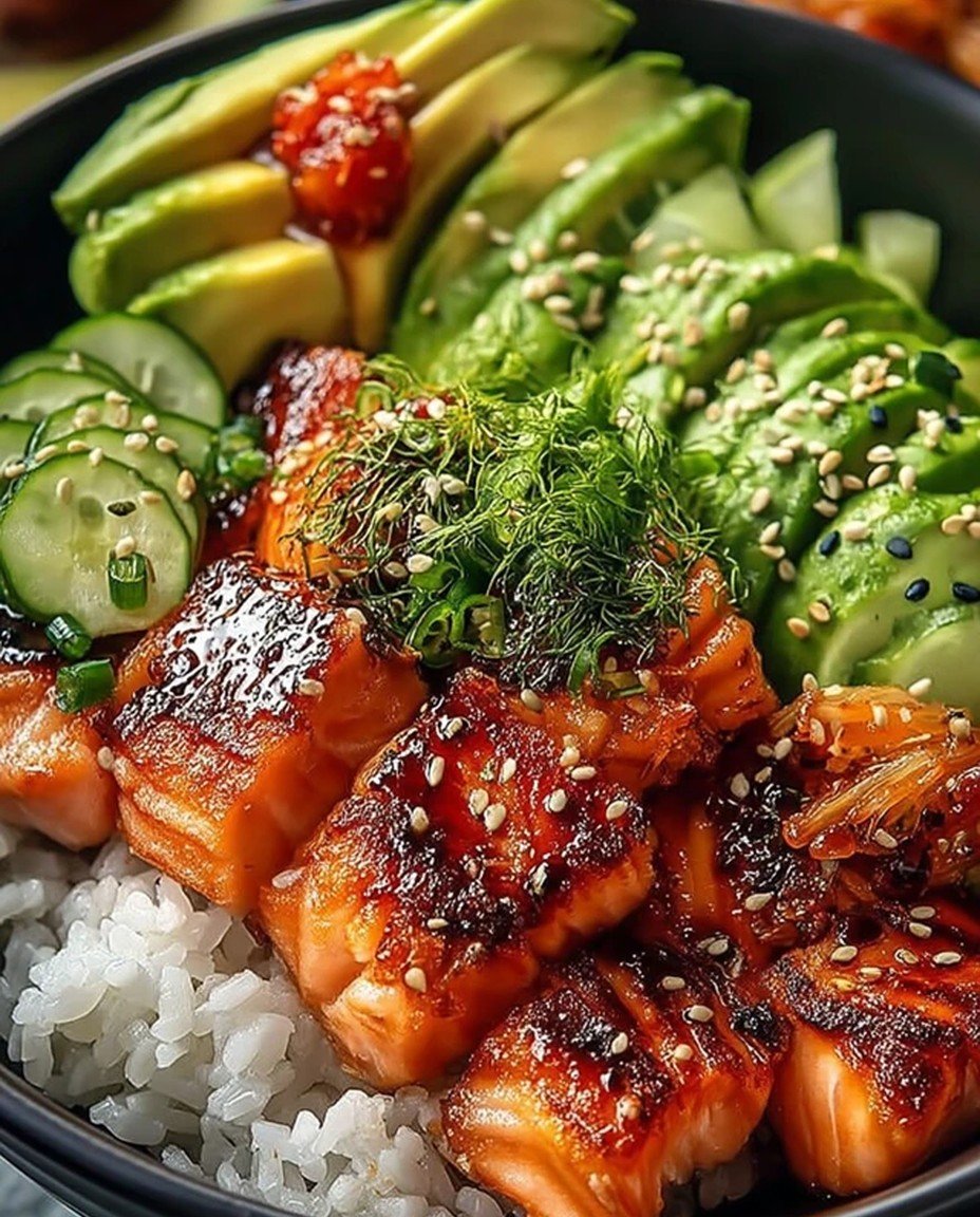Salmon Rice Bowls: Healthy & Delicious Meal Prep Idea for Busy Days image 2