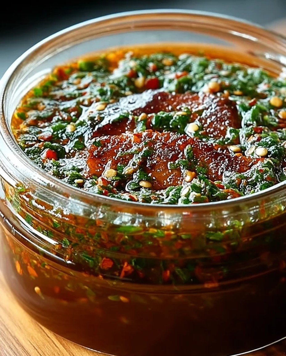 Smoky Red Chimichurri Sauce – Bold  Herby & Perfect for Grilled Meats image 2