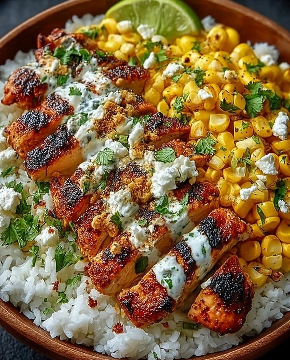 Street Corn Chicken Rice Bowl | Easy Mexican-Inspired Dinner image 2