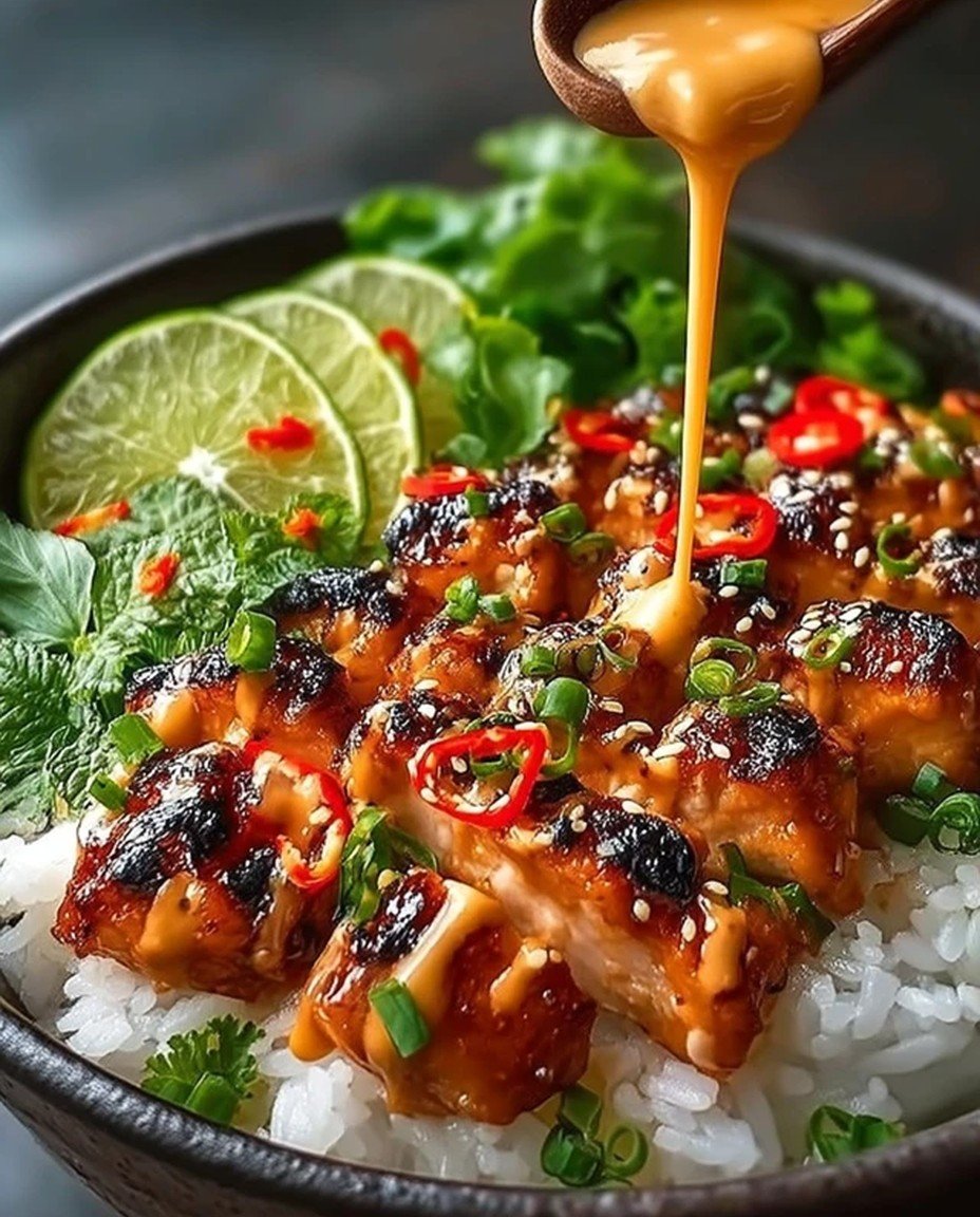 Sweet Chili Chicken Bowl – Quick & Flavorful Meal image 2