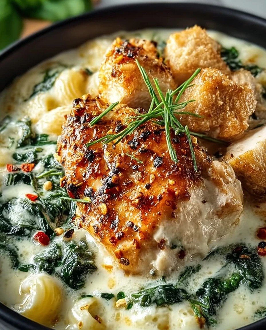 Sweet and Spicy Honey Pepper Chicken with Creamy Mac and Cheese image 2