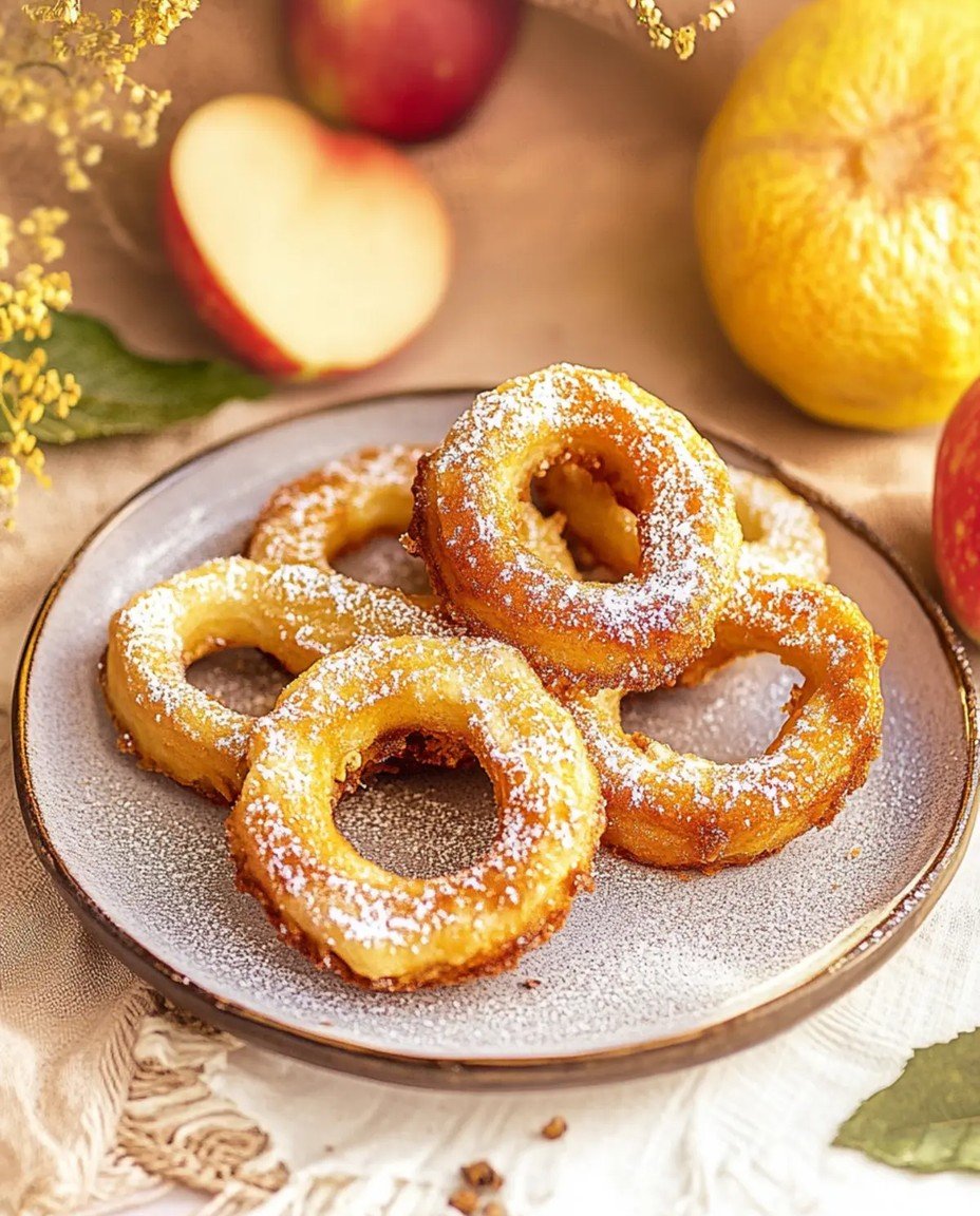 Airfryer Apfelringe mit Zimt – knusprige airfryer rezepte Idee image 2