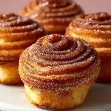 Churro Cruffins Rezept – Knuspriges Frühstücksgebäck mit Zimt-Zucker