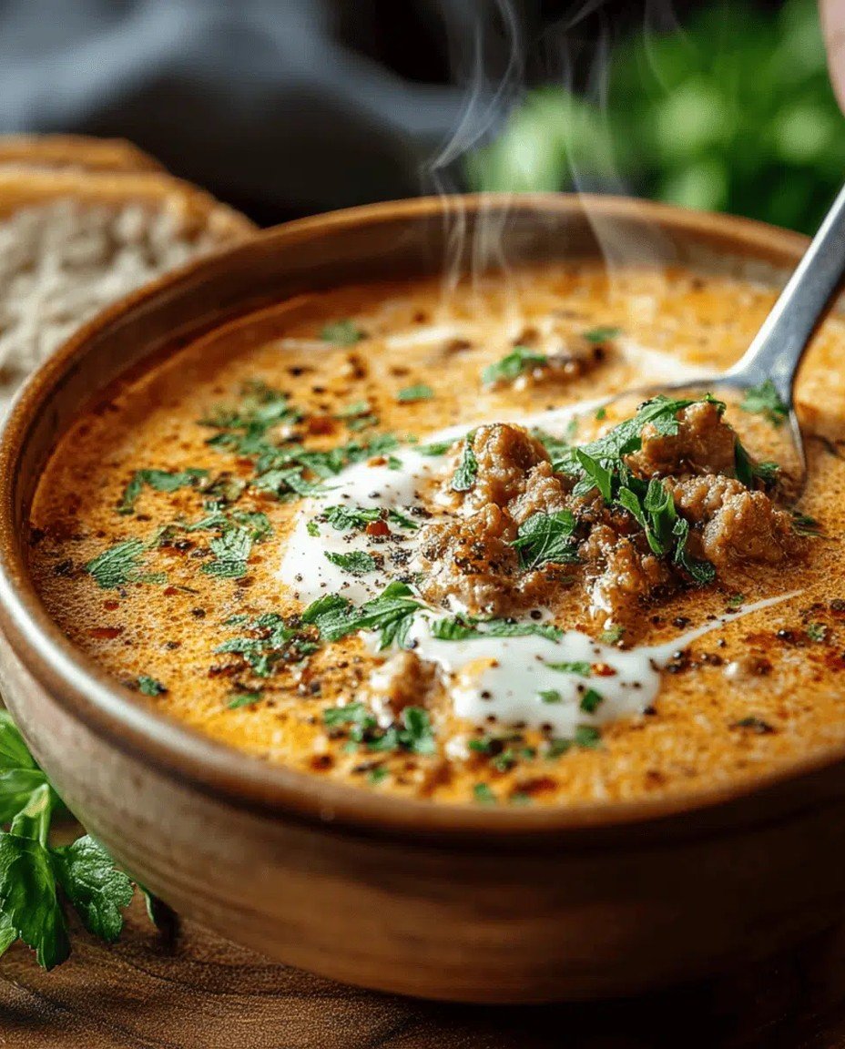Cremige Käsesuppe Mit Hackfleisch Für Jeden image 2