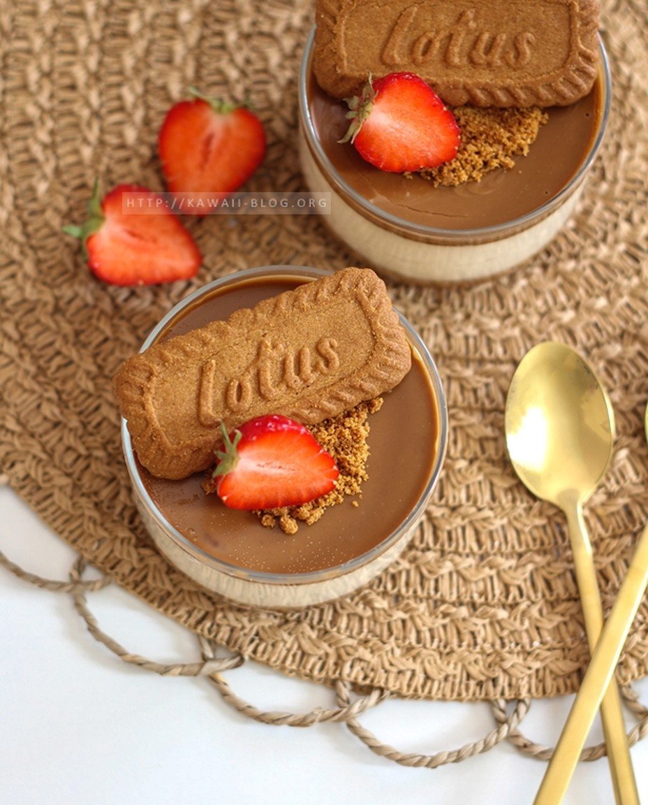 Cremiger Lotus Cheesecake im Glas image 2