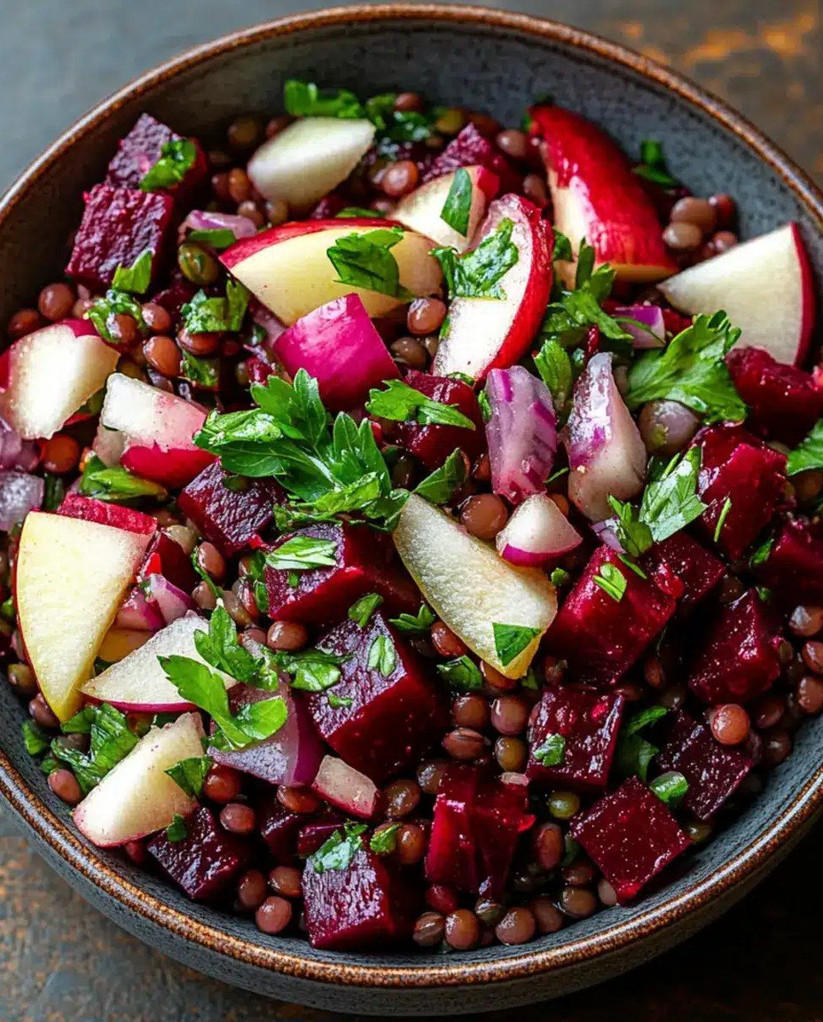 Du musst diesen Rote Bete Linsen Salat probieren image 2