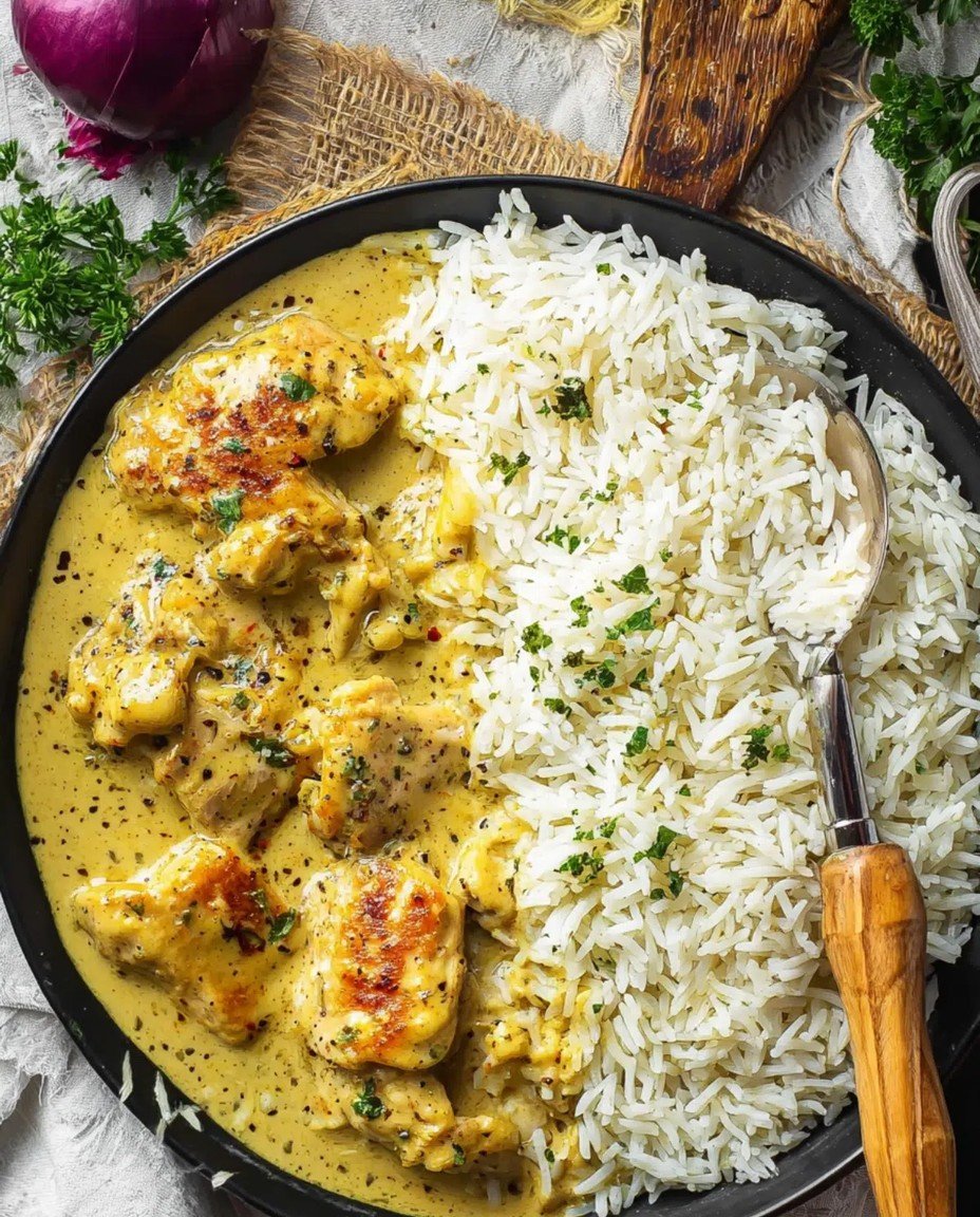 Gesunde Küche: Honig Senf Hähnchen mit Reis in 30 Minuten image 2