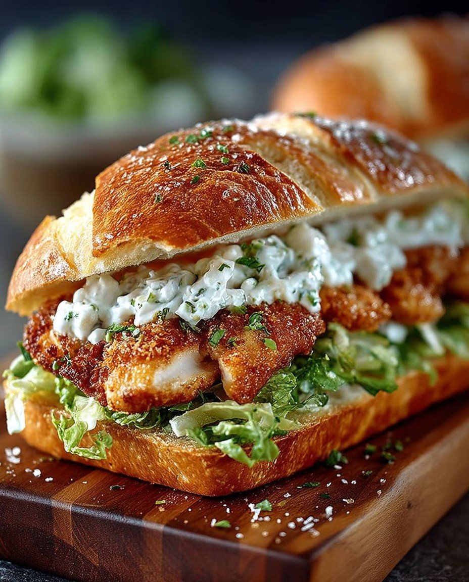 Hähnchen Caesar Sandwich: Das ULTIMATIVE Rezept für knuspriges Crispy Chicken image 2