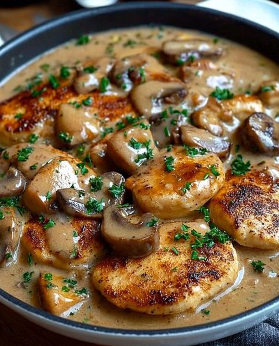 Hähnchen-Pilz-Pfanne Low Carb – gesund & köstlich! image 2