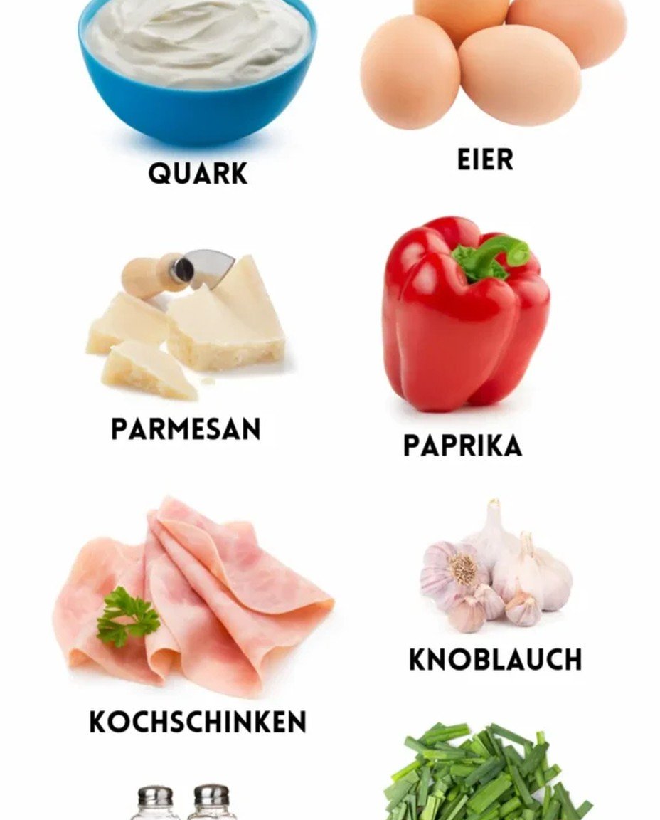 Herzhafte Low Carb Muffins mit Quark image 2