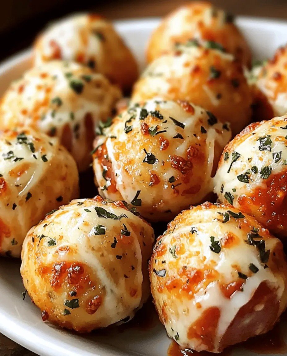 Herzhaftes Fingerfood Pizza Bällchen image 2