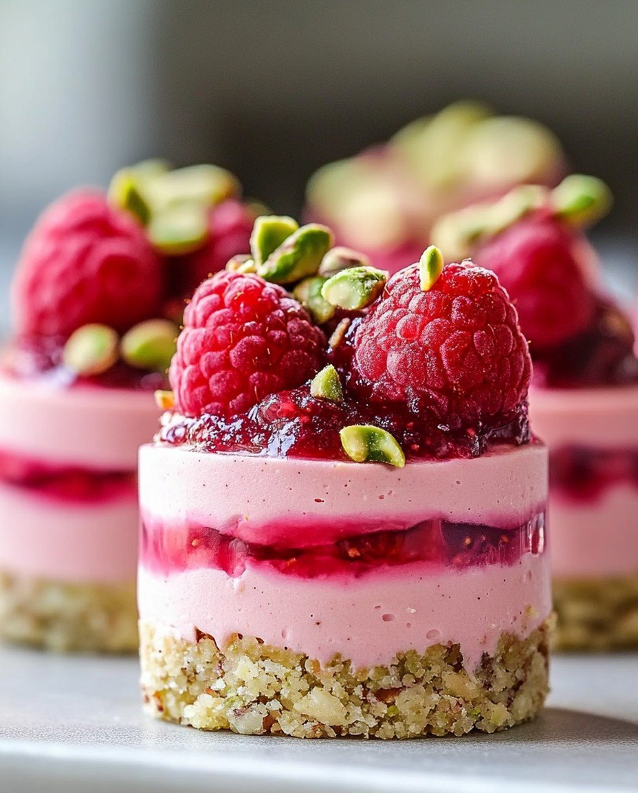 Himbeer-Pistazien-Mousse-Törtchen: Sündhaft cremig & unwiderstehlich lecker! image 2