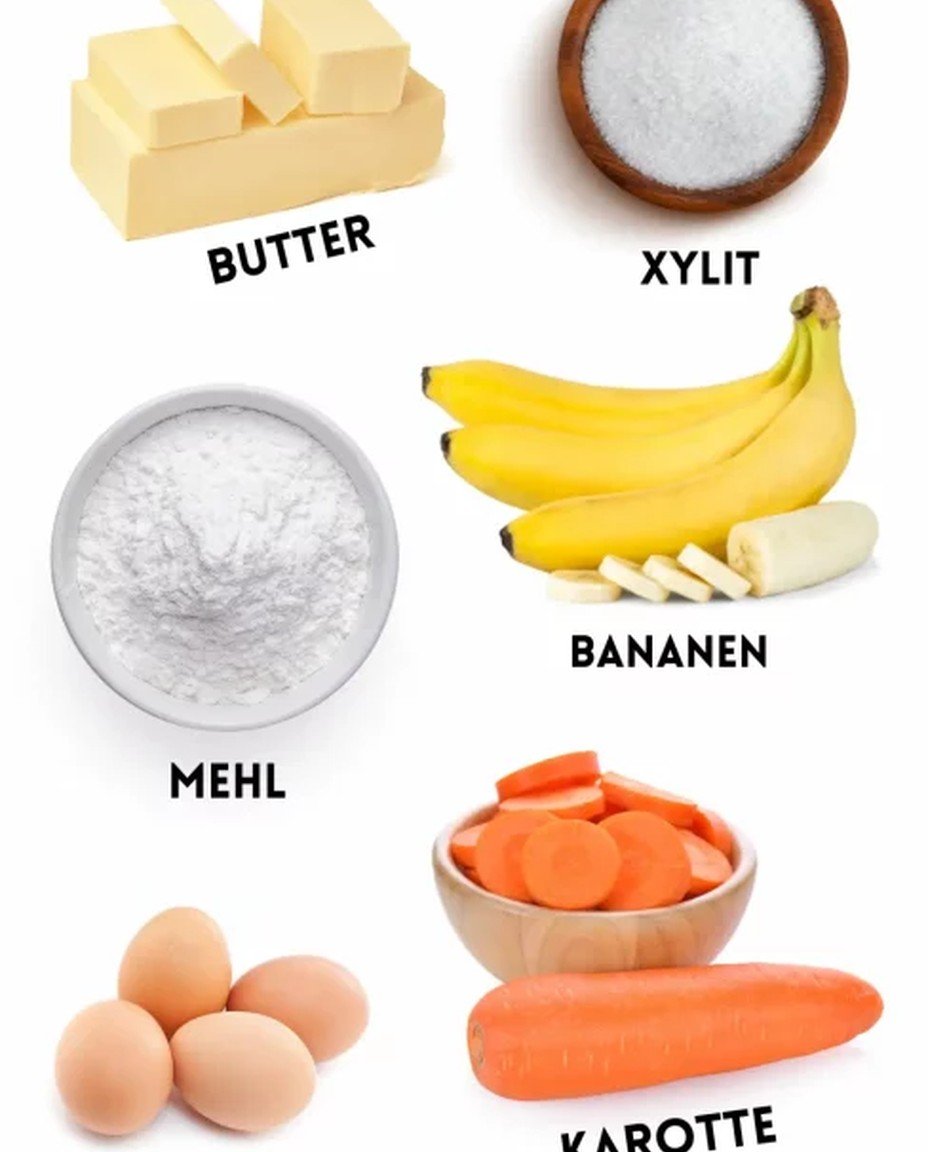 Karotten Bananen Kuchen - Natürlich süß & gesund image 2