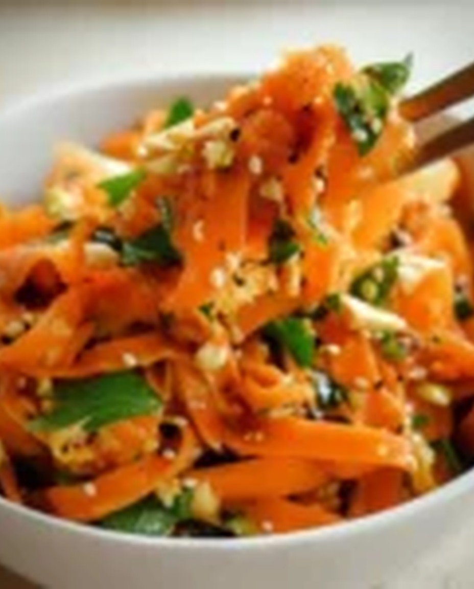 Karottensalat mit Ingwer-Sesam-Dressing image 2