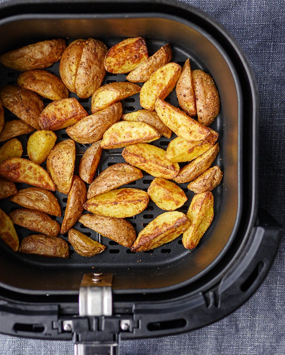 Kartoffelspalten mit Gurkendip - Experimente aus meiner Küche image 2