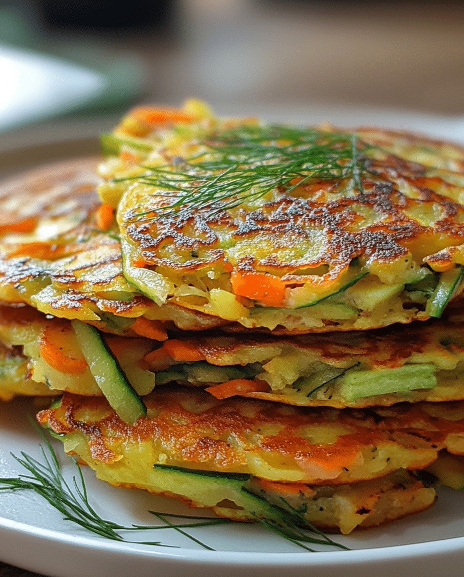 Keto Gemüse-Pfannkuchen – Low Carb  gesund und voll von Geschmack image 2