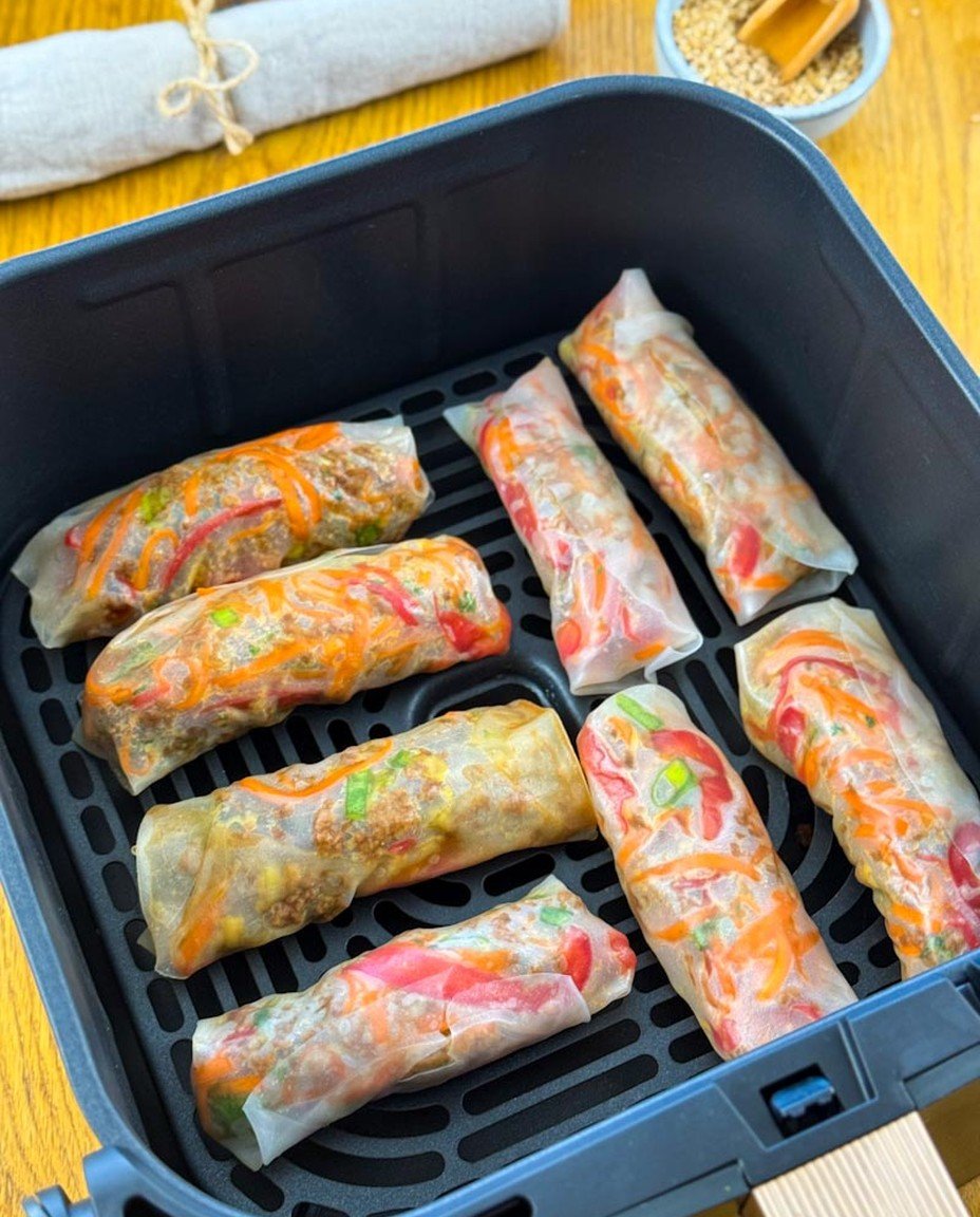 Knusprige Frühlingsrollen aus dem Airfryer image 2