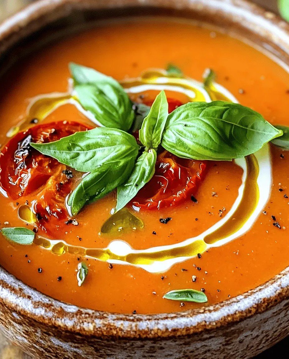 Köstliche geröstete Knoblauch-Tomaten-Suppe im Handumdrehen image 2