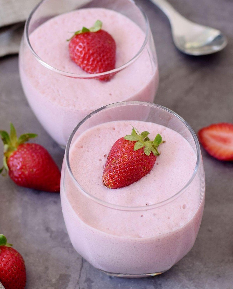 LEICHTE ERDBEERMOUSSE image 2