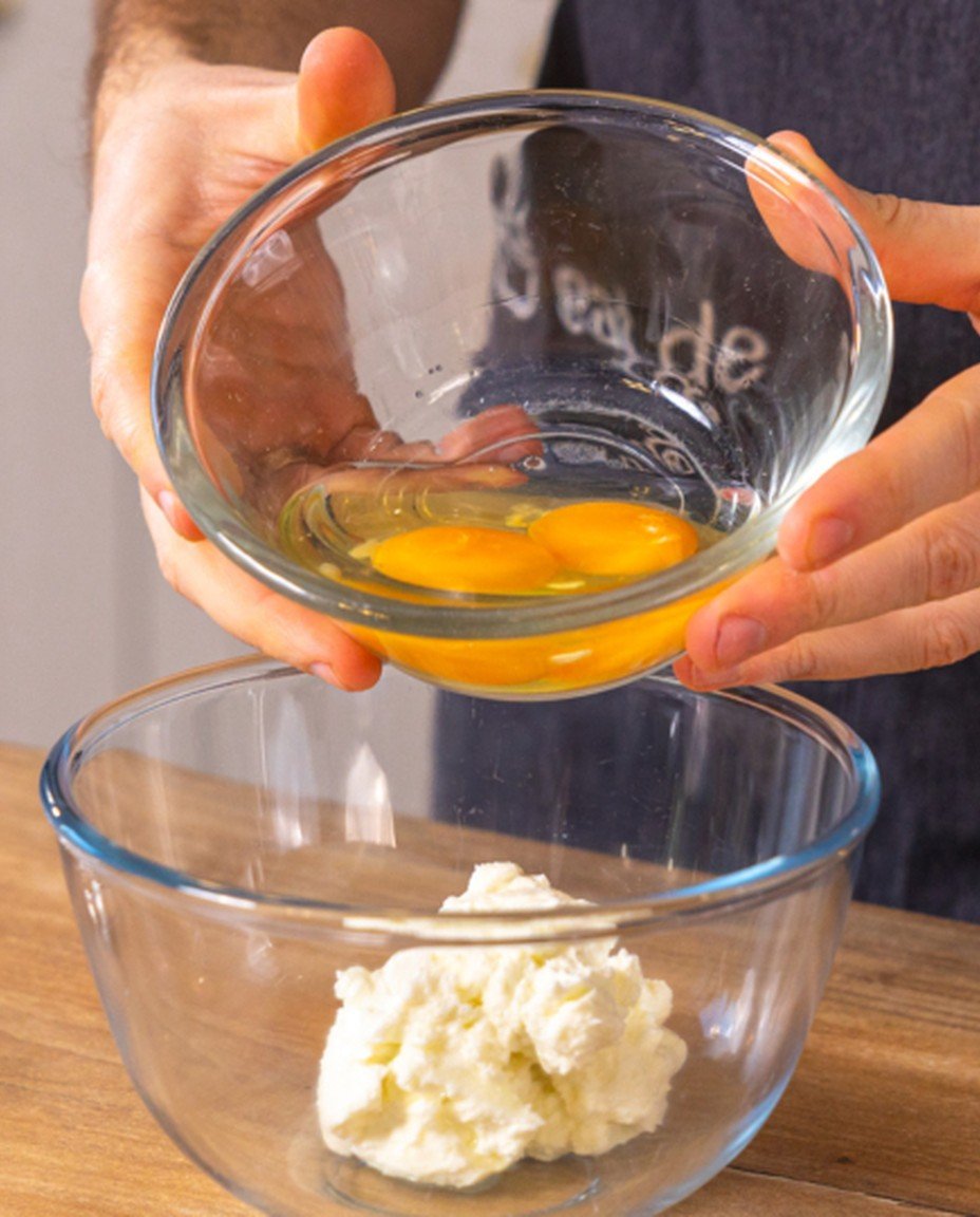 Low-Carb-Quarkpfannkuchen ohne Mehl image 2