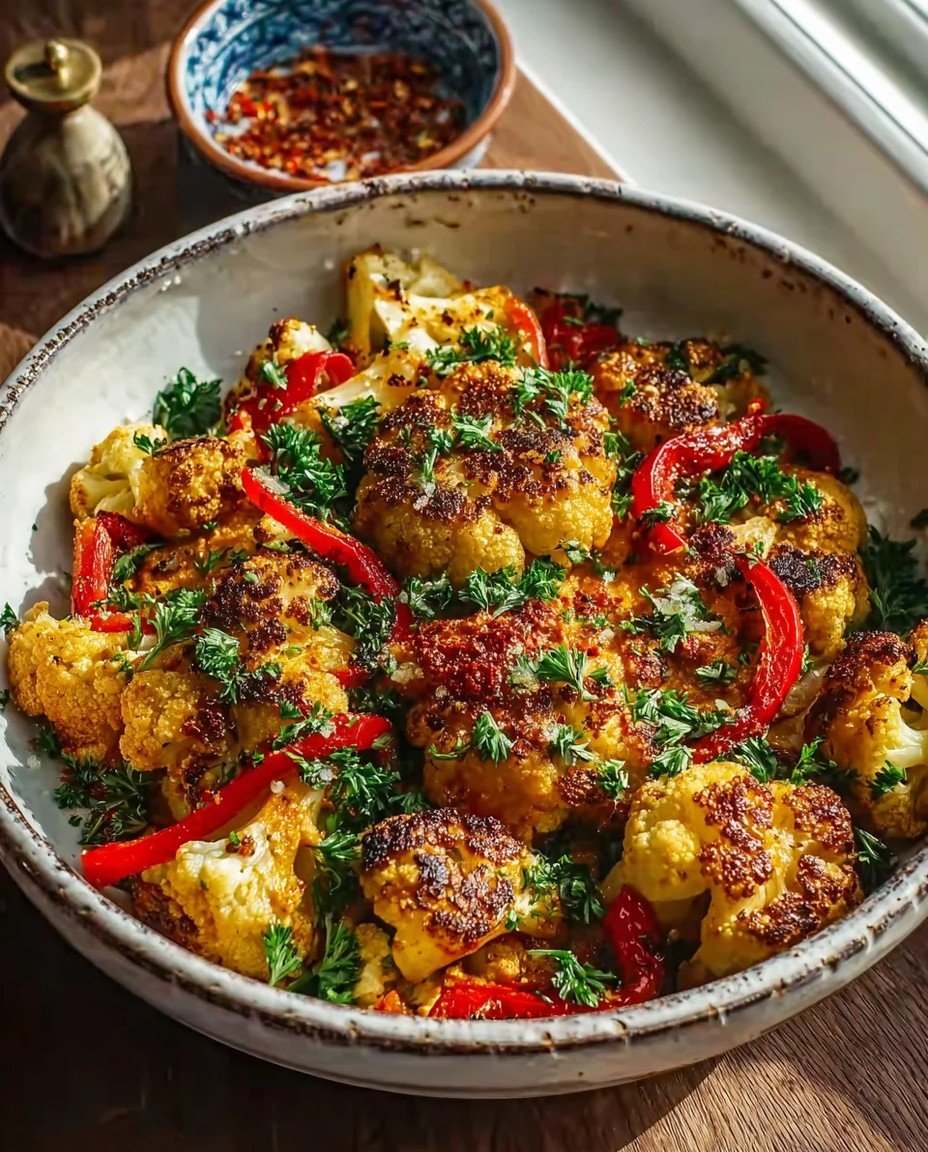 Marokkanischer Blumenkohl aus dem Backofen – Schnell und Würzig! image 2