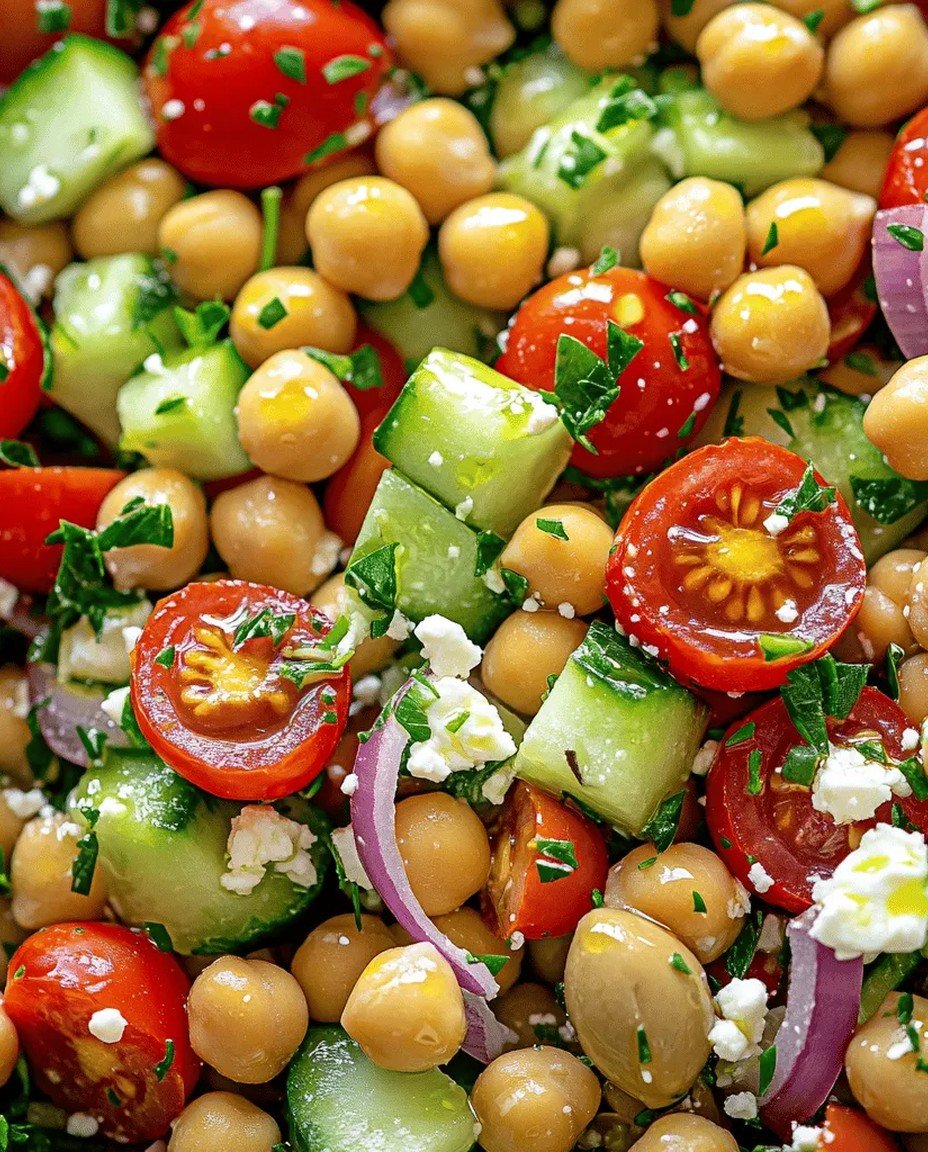 Mediterraner Kichererbsensalat für frische Genussmomente image 2
