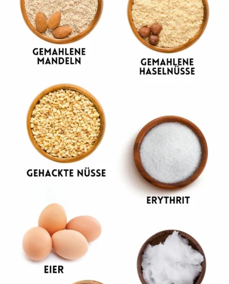 Nusskuchen ohne Zucker image 2